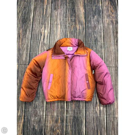 Jacket Puffer & Quilted By Bdg In Purple, Size: M