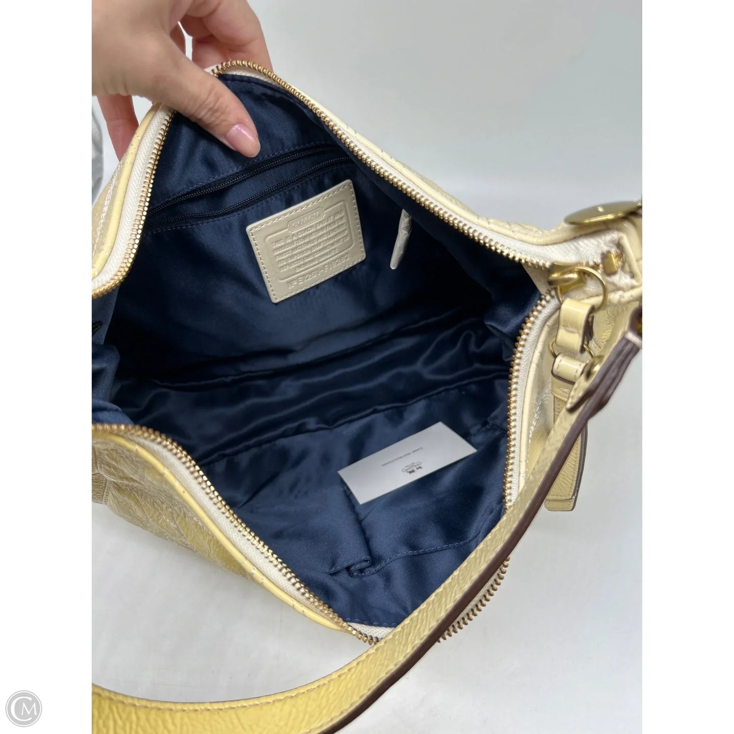 Handbag Designer By Coach, Size: Large