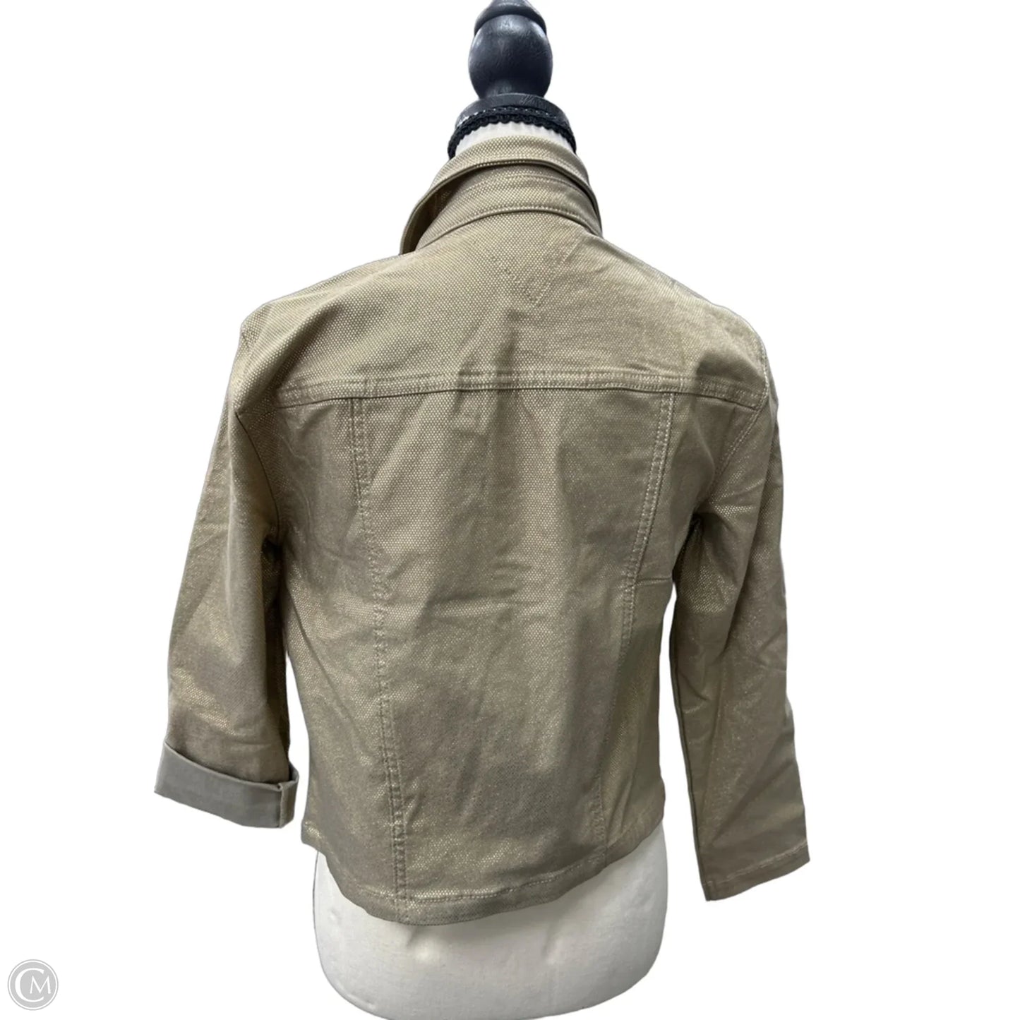Jacket Other By Tommy Hilfiger In Gold, Size: S