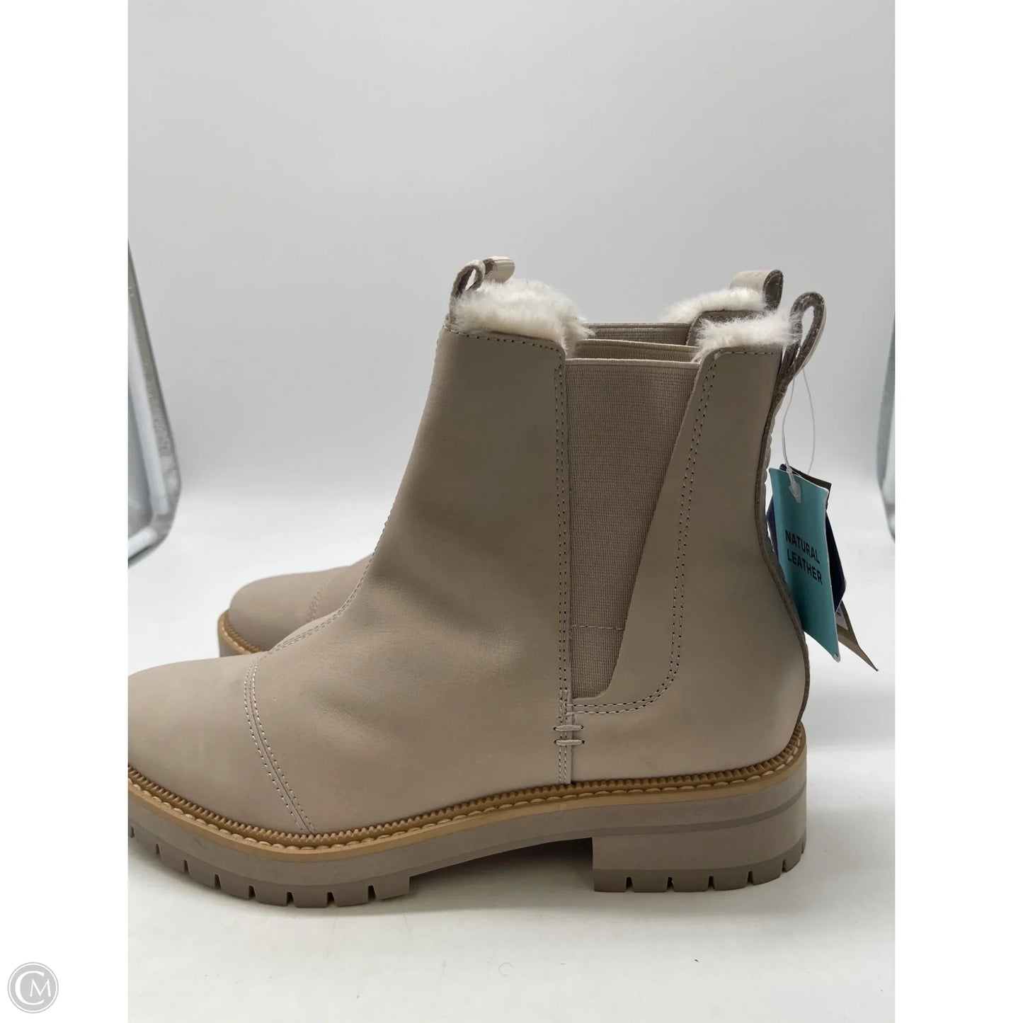 Boots Ankle Heels By Toms In Tan, Size: 11