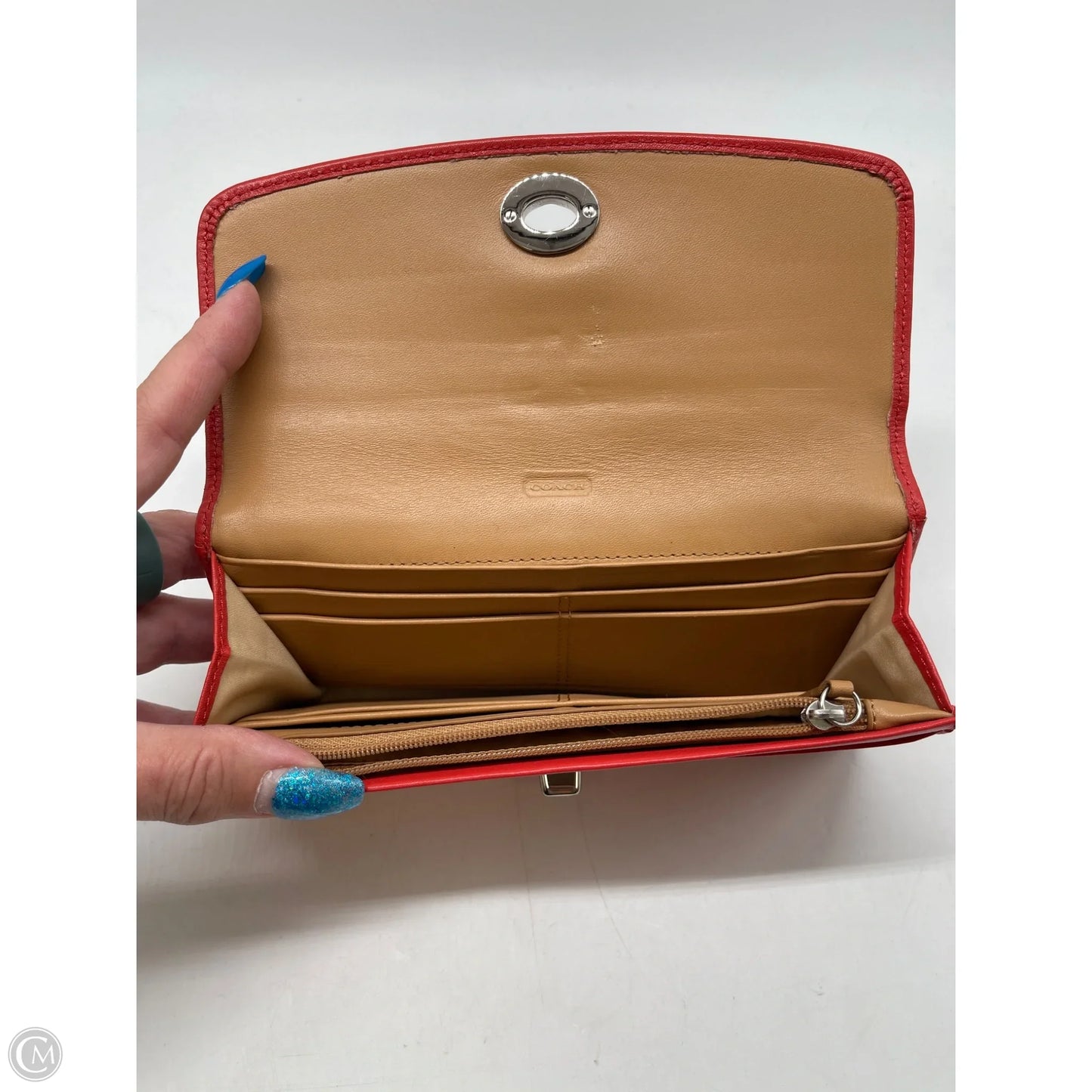 Wallet Designer By Coach, Size: Large