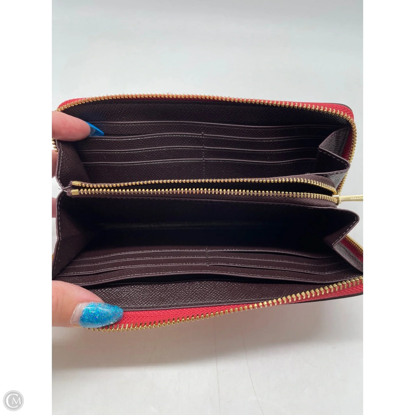 Wallet Designer By Coach, Size: Large