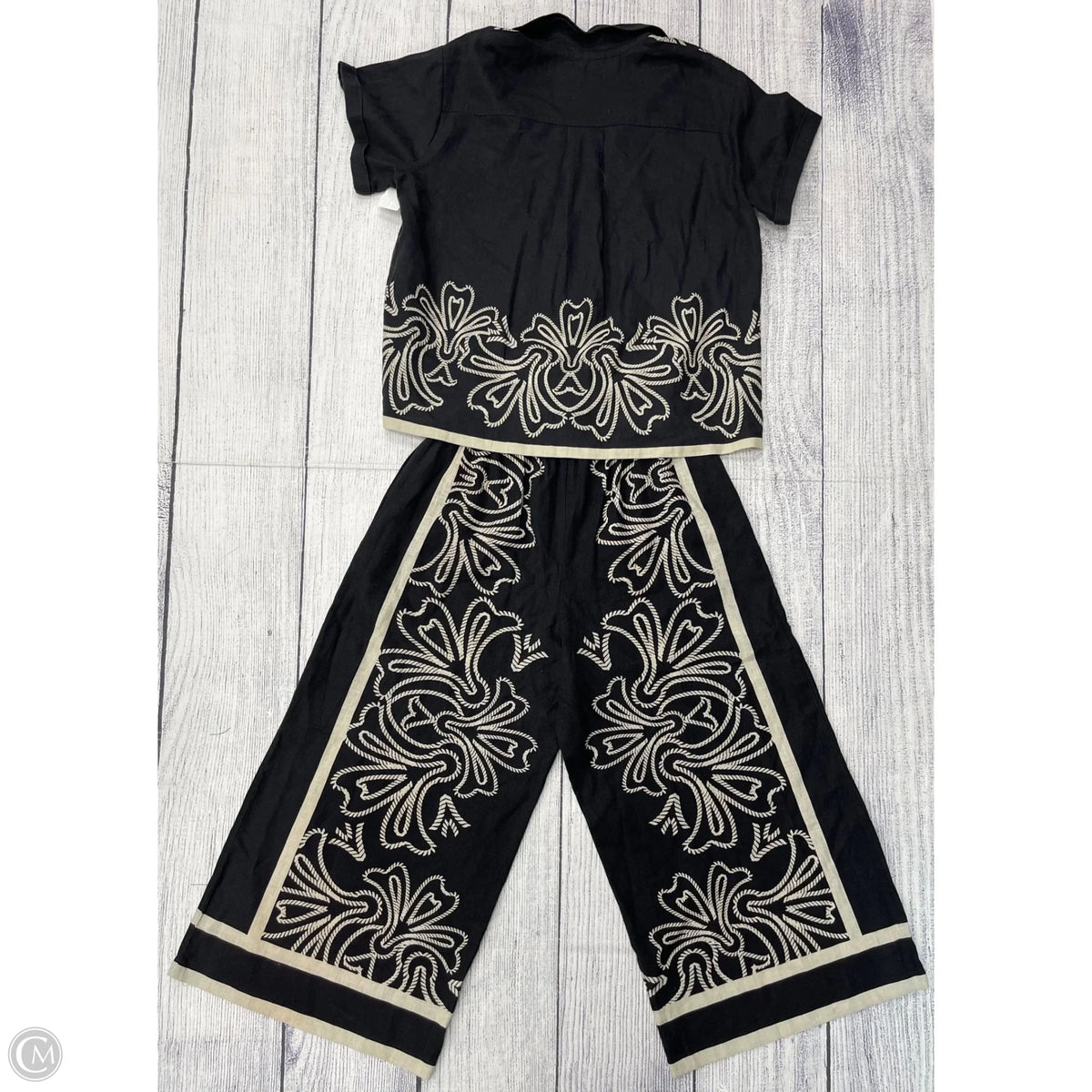 Pants Set 2pc By Anthropologie In Grey, Size: M