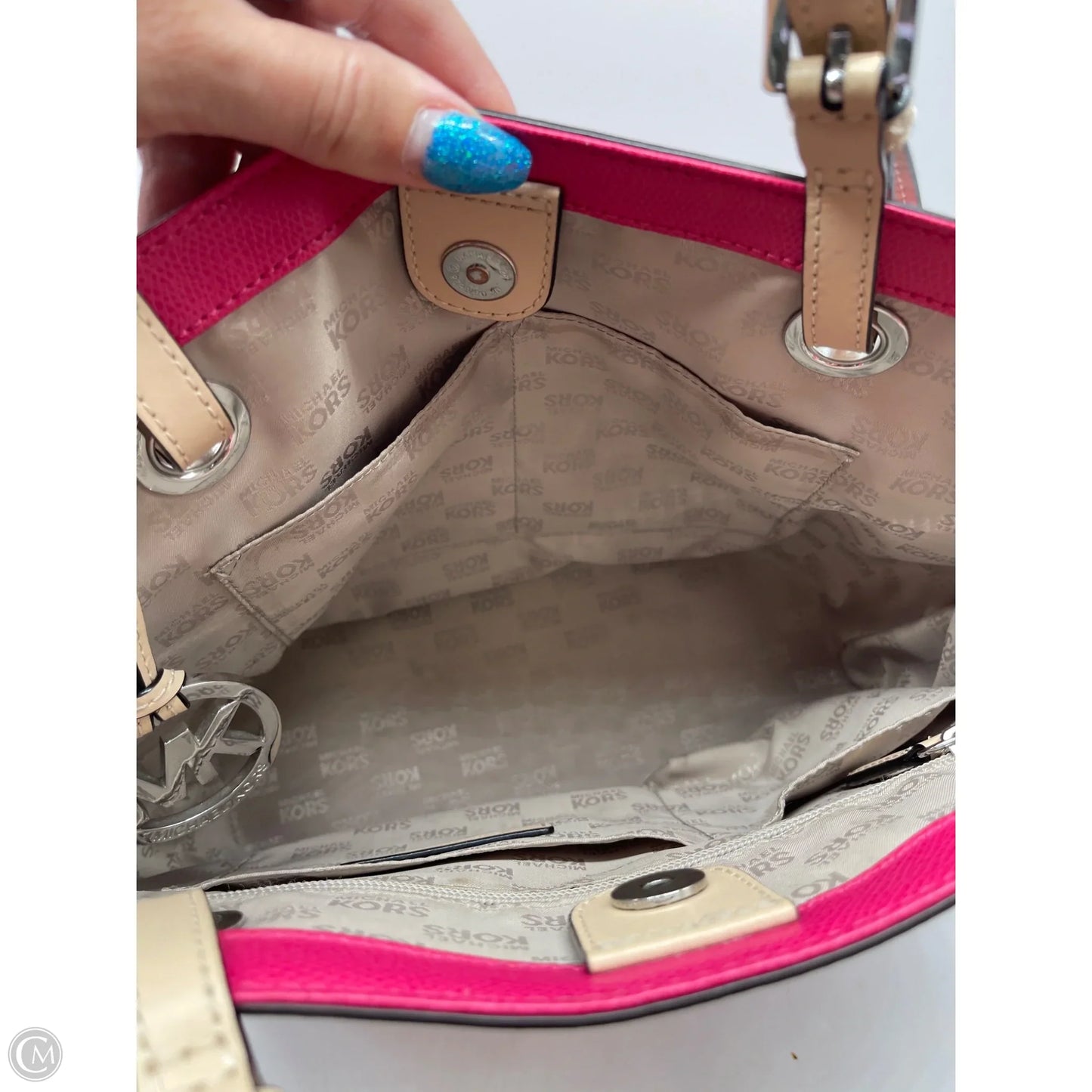 Handbag Designer By Michael Kors, Size: Large