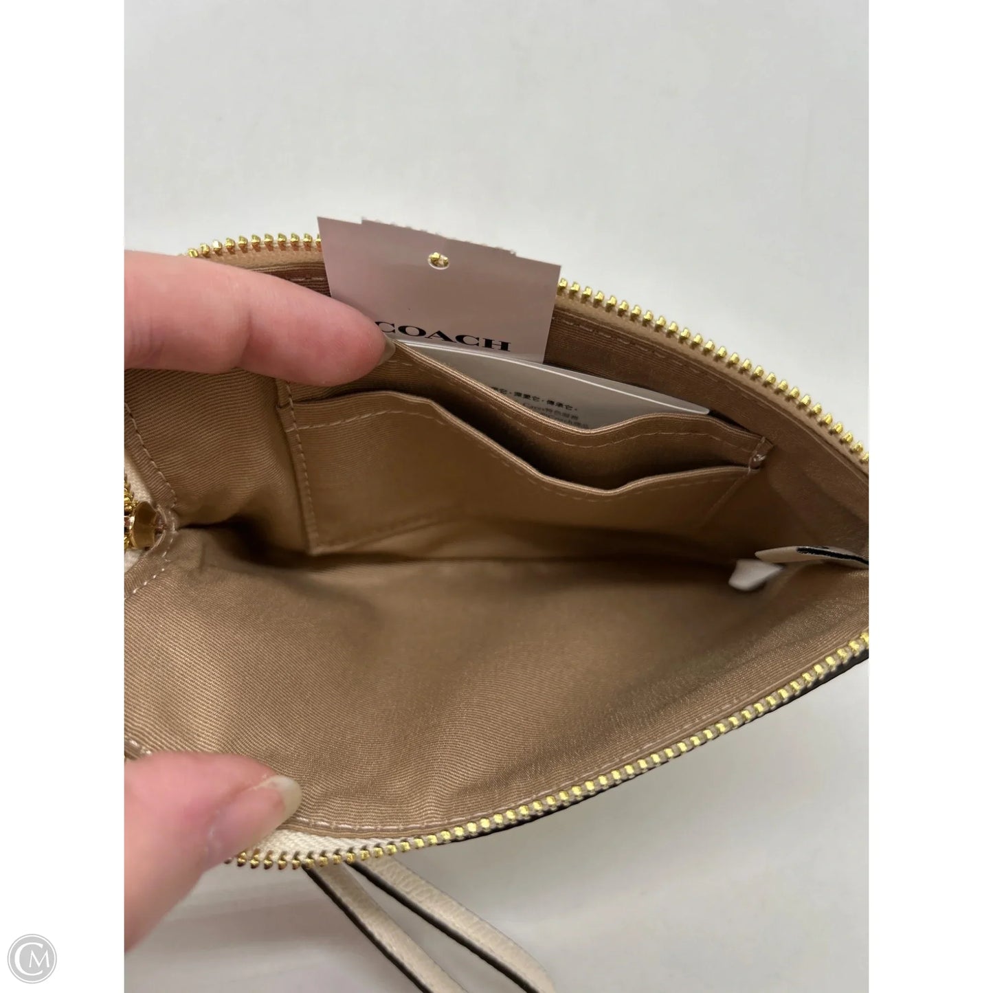 Wristlet Designer By Coach, Size: Medium