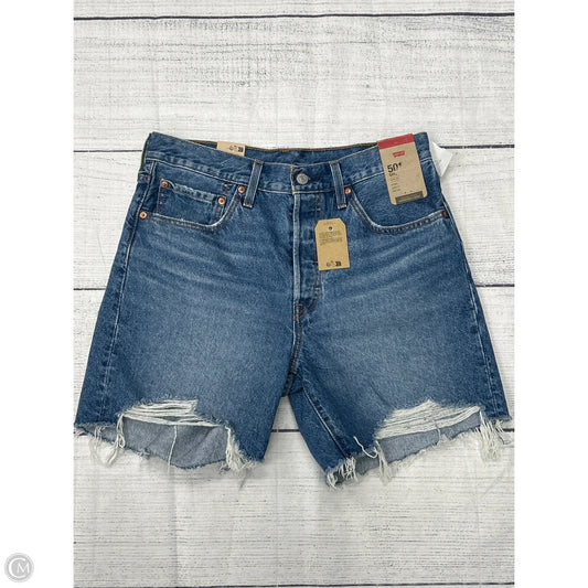 Shorts By Levis In Blue Denim, Size: 10