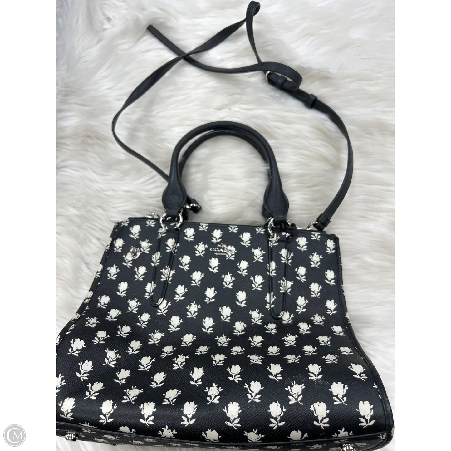 Handbag Designer By Coach, Size: Large