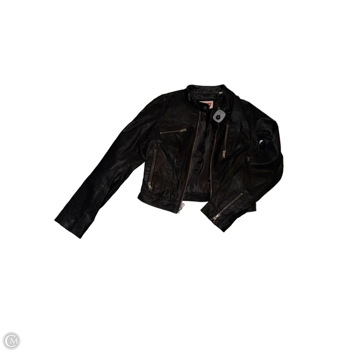 Jacket Moto By Levis In Black, Size: M