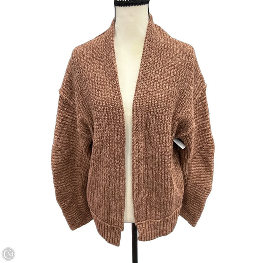 Sweater Cardigan By Free People In Brown, Size: Xs