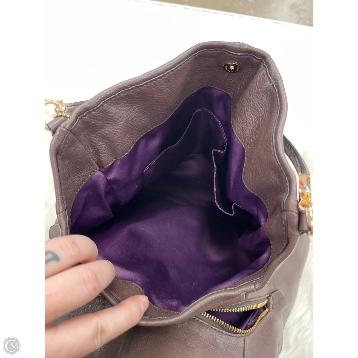 Handbag Designer By Coach, Size: Large
