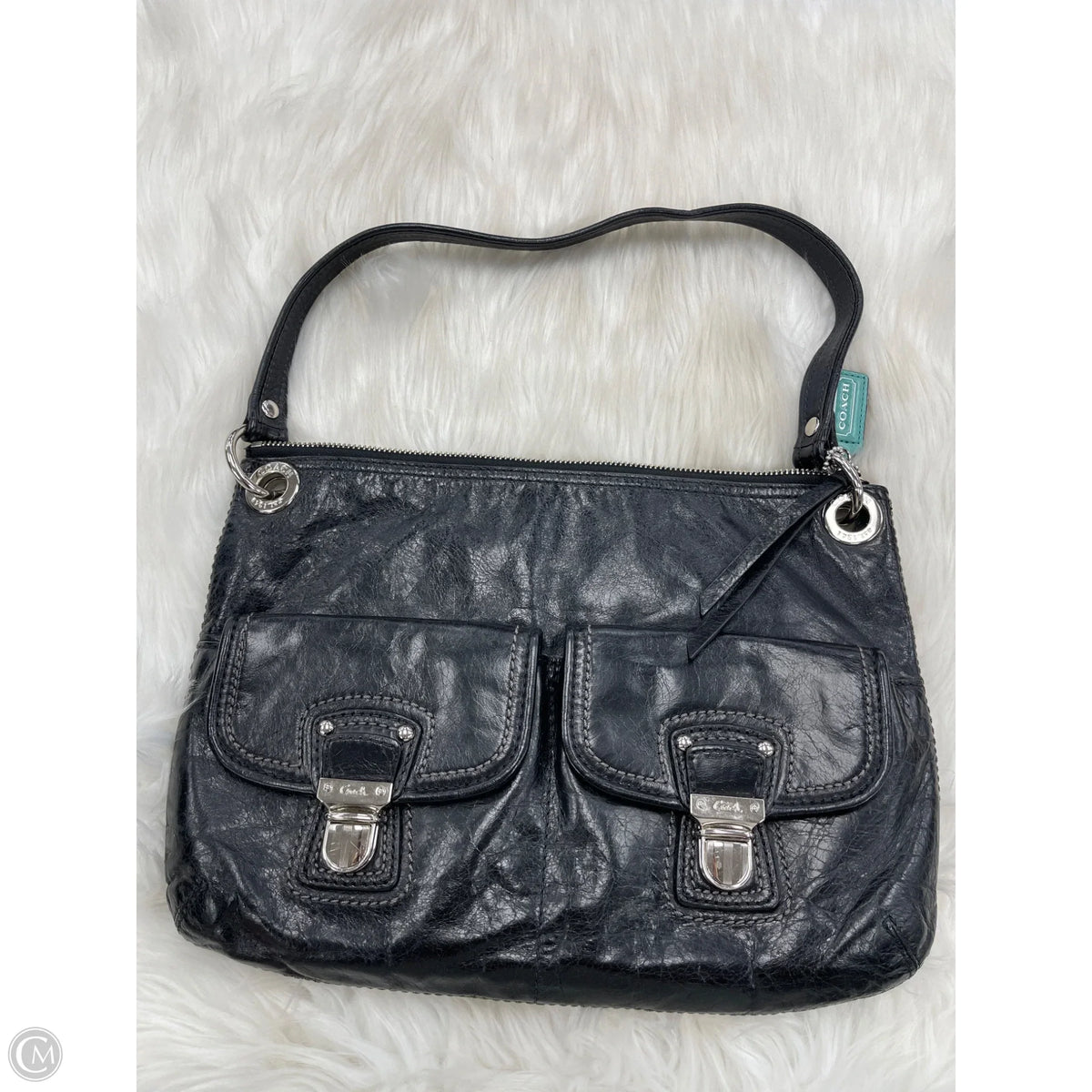 Handbag Designer By Coach, Size: Medium