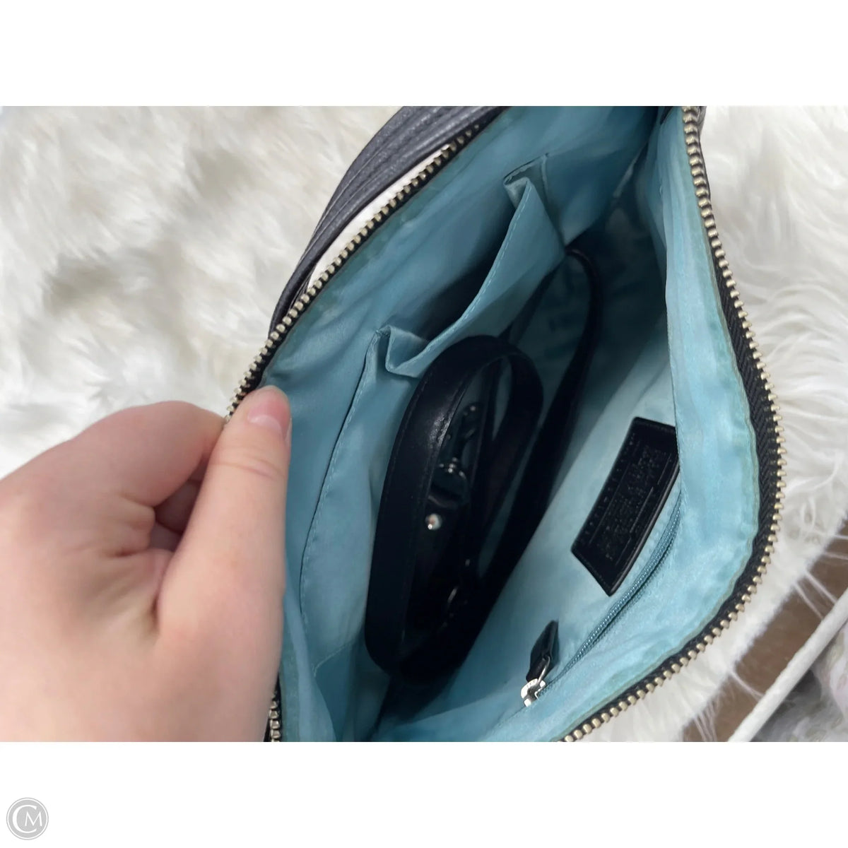 Handbag Designer By Coach, Size: Medium