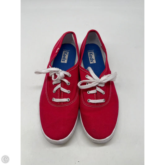 Shoes Flats By Keds In Red, Size: 7