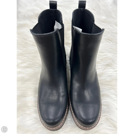 Boots Ankle Heels By Universal Thread In Black, Size: 8