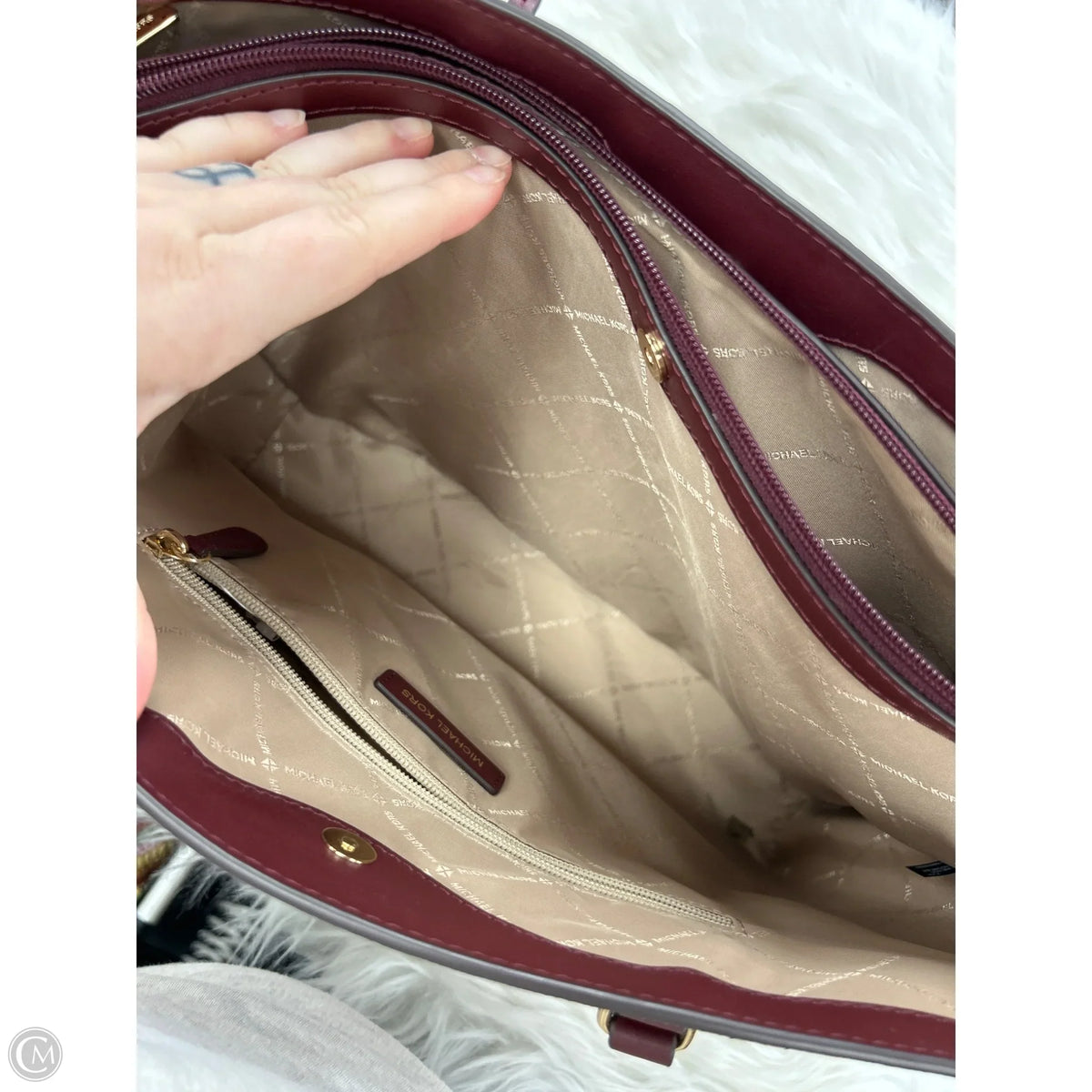 Handbag Designer By Michael Kors, Size: Large