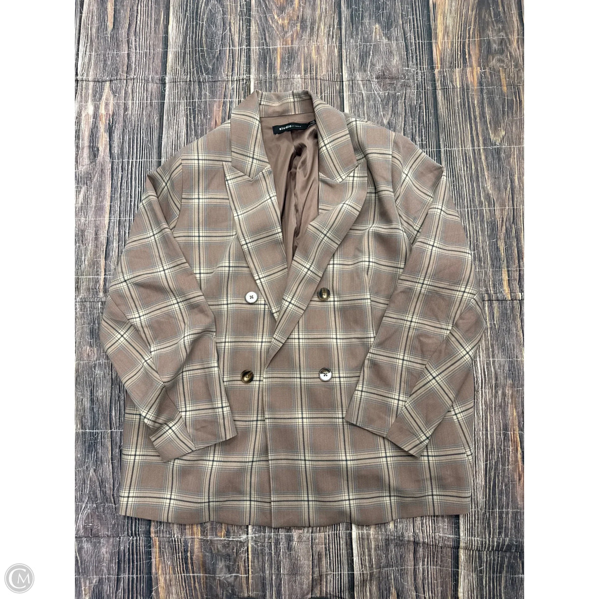 Blazer By Torrid In Brown, Size: 3x