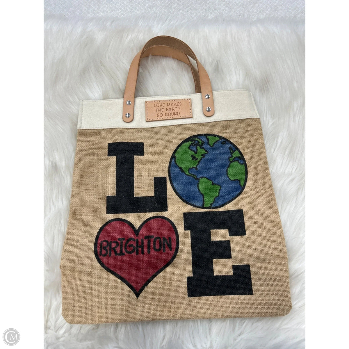 Tote Designer By Brighton, Size: Medium