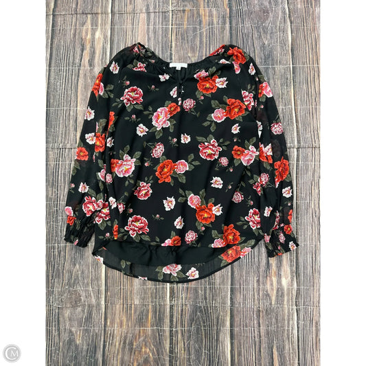 Top Long Sleeve By Daily Thread In Black, Size: 2x