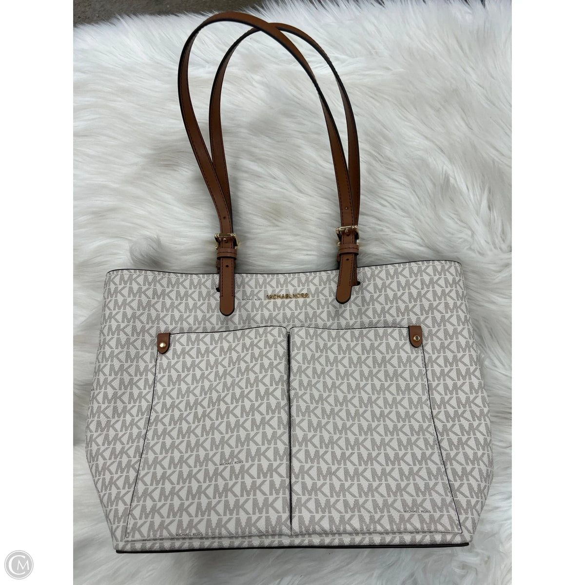 Handbag Designer By Michael Kors, Size: Large