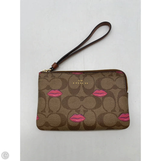 Wristlet Designer By Coach, Size: Small