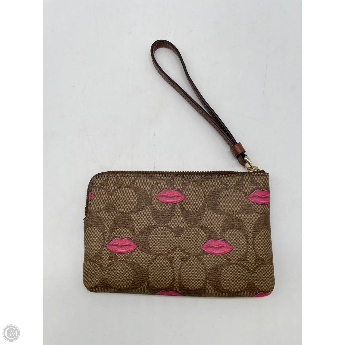 Wristlet Designer By Coach, Size: Small