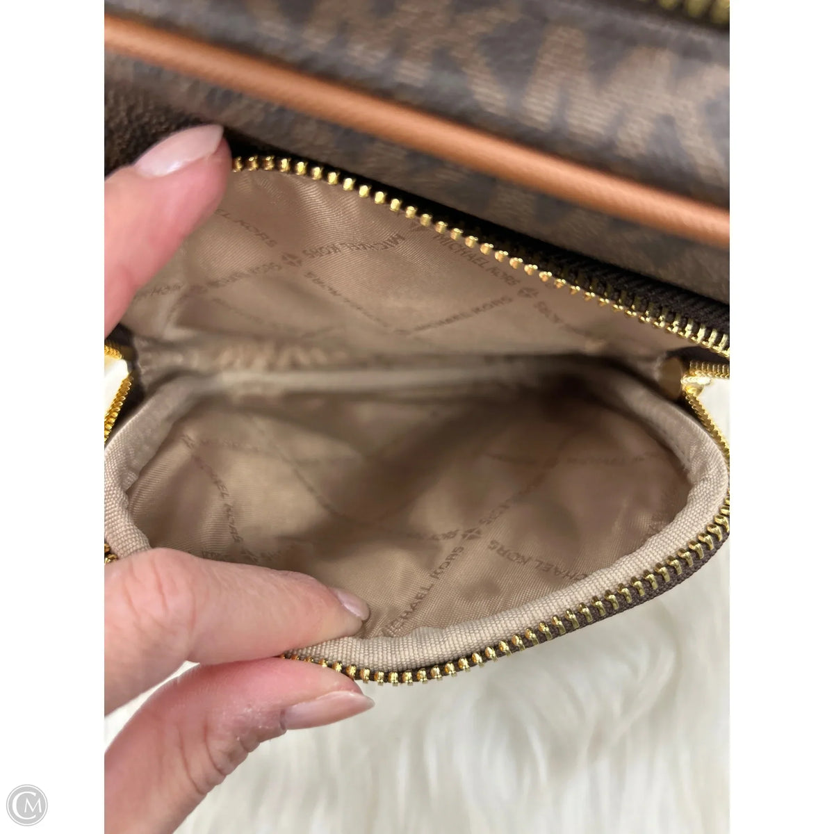 Handbag Designer By Michael Kors, Size: Medium