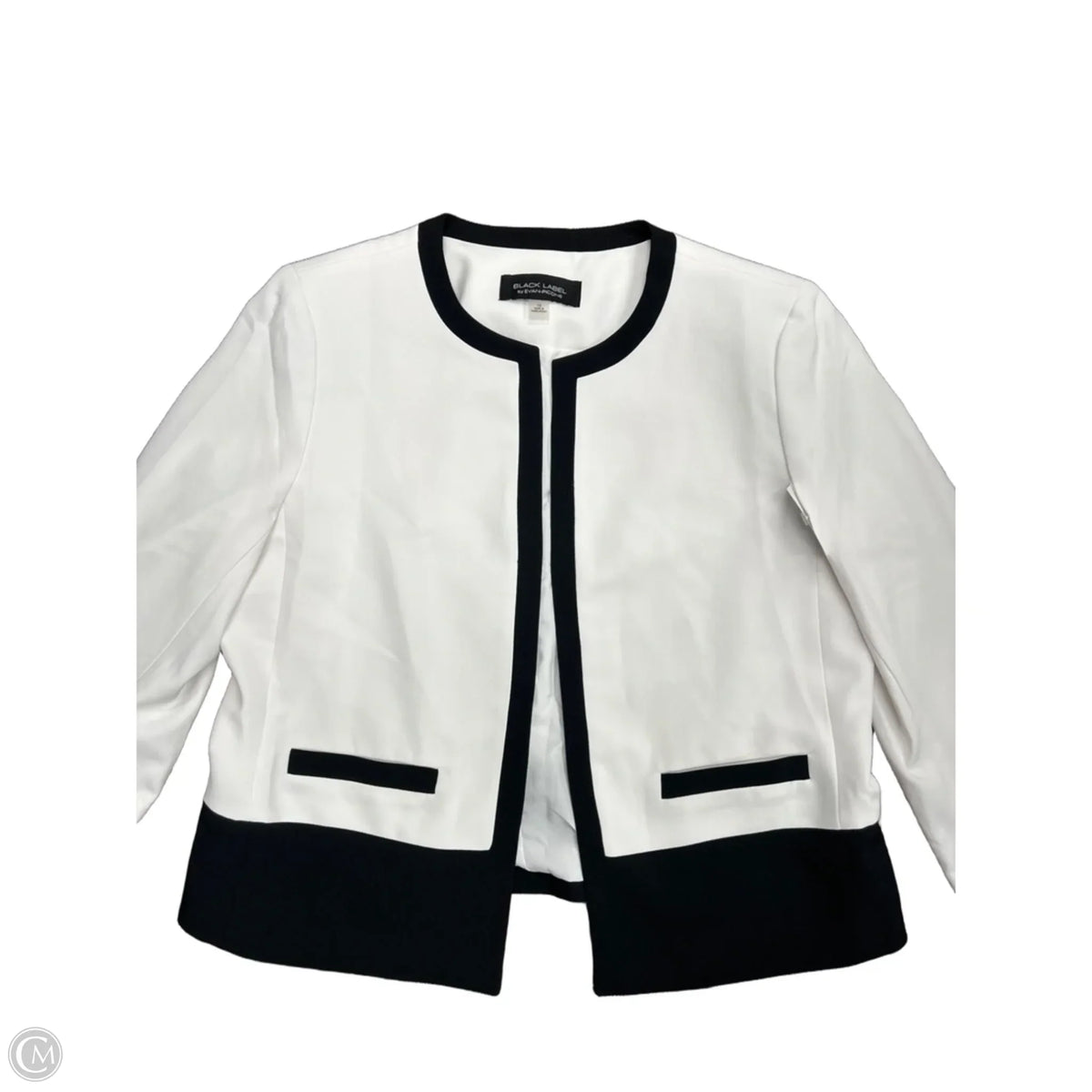 Blazer By Black Label In White, Size: 10