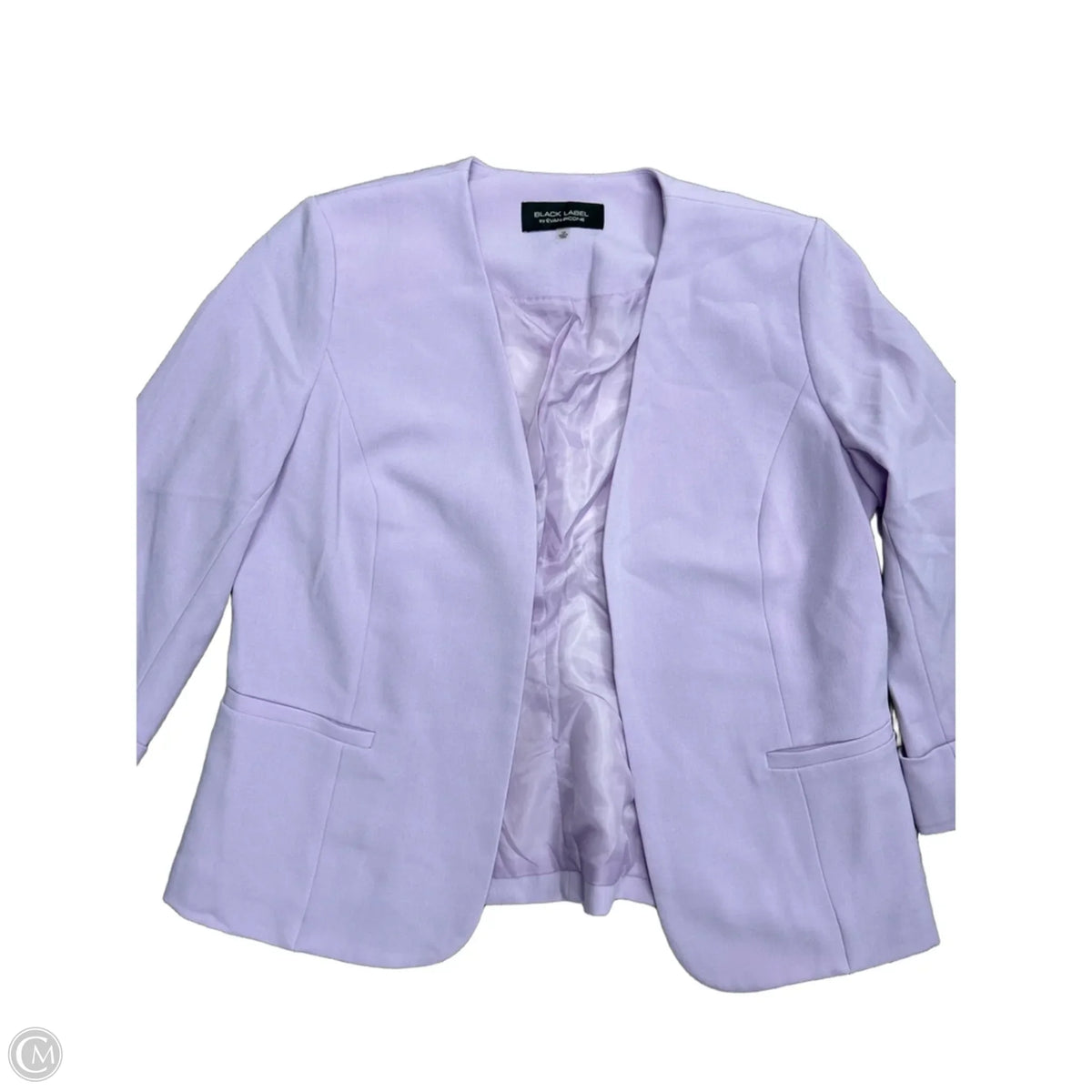Blazer By Black Label In Purple, Size: 10