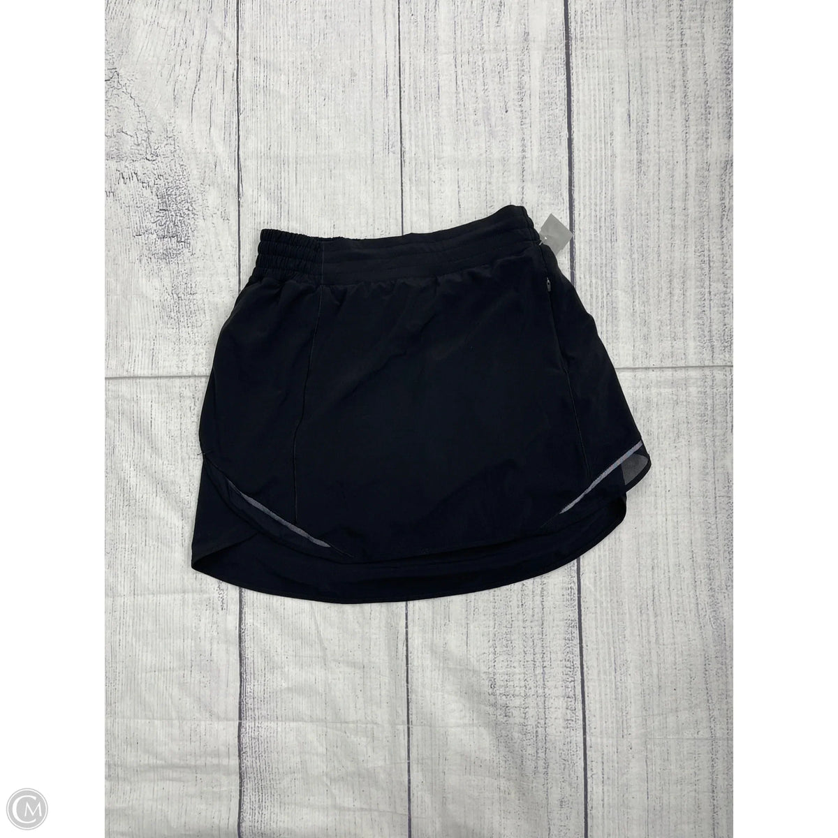 Athletic Skort By Lululemon In Black, Size: 8