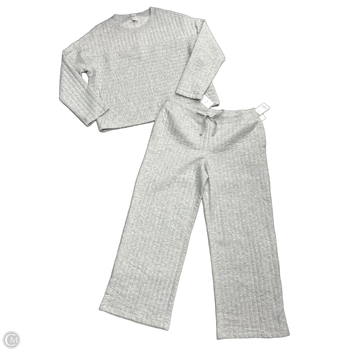 Pants Set 2pc By Auden In Grey, Size: L