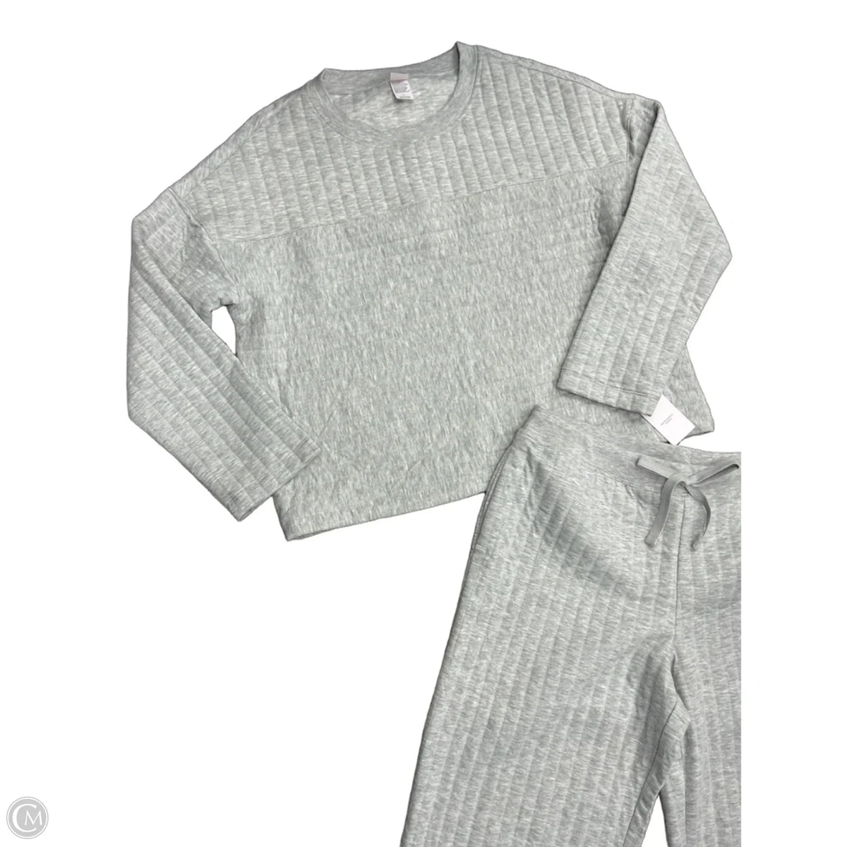 Pants Set 2pc By Auden In Grey, Size: L