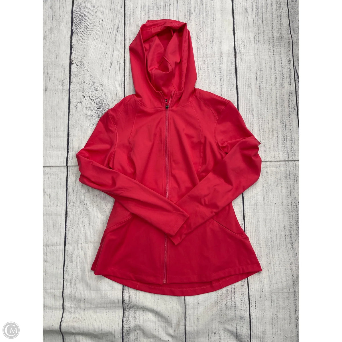 Athletic Jacket By Spyder In Pink, Size: L