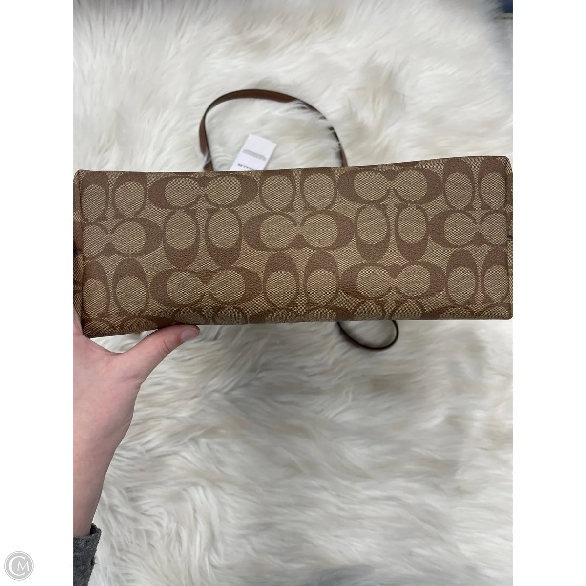 Handbag Designer By Coach, Size: Large