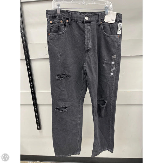 Jeans Wide Leg By Aeropostale In Black, Size: 14