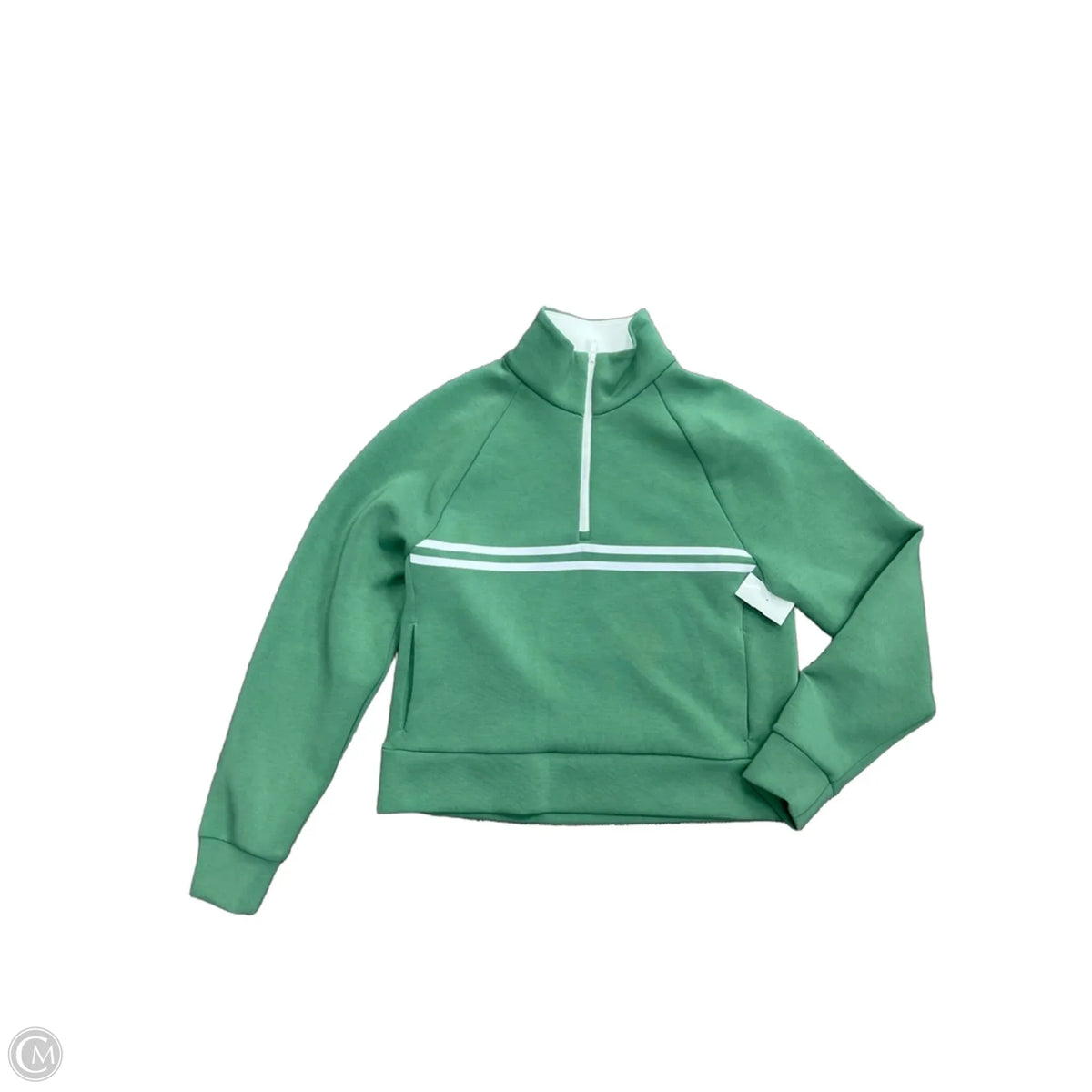 Athletic Sweatshirt Collar By Calia In Green, Size: S
