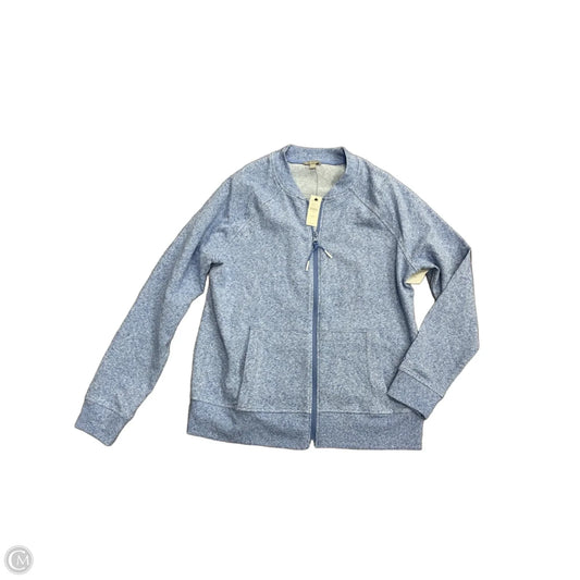 Sweatshirt Collar By Talbots In Blue, Size: Mp