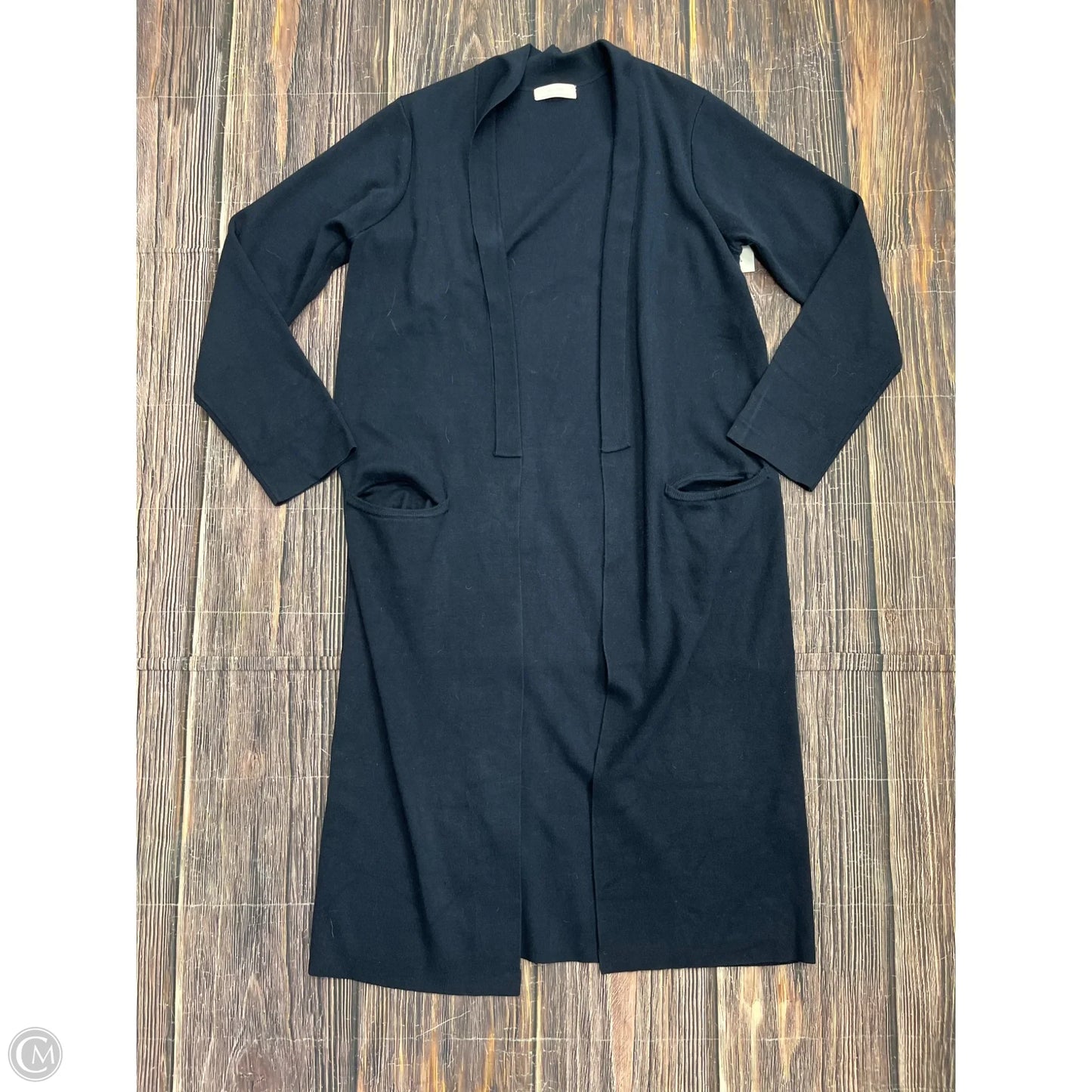 Sweater Cardigan By Clothes Mentor In Blue, Size: S