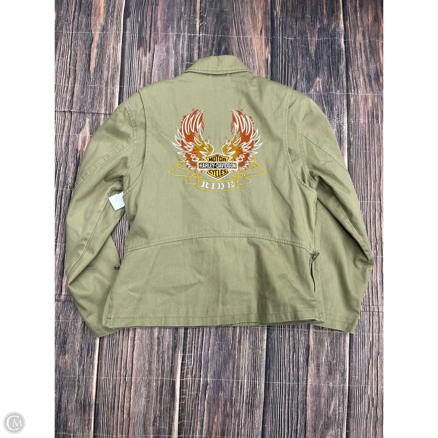 Jacket Other By Harley Davidson In Green, Size: M