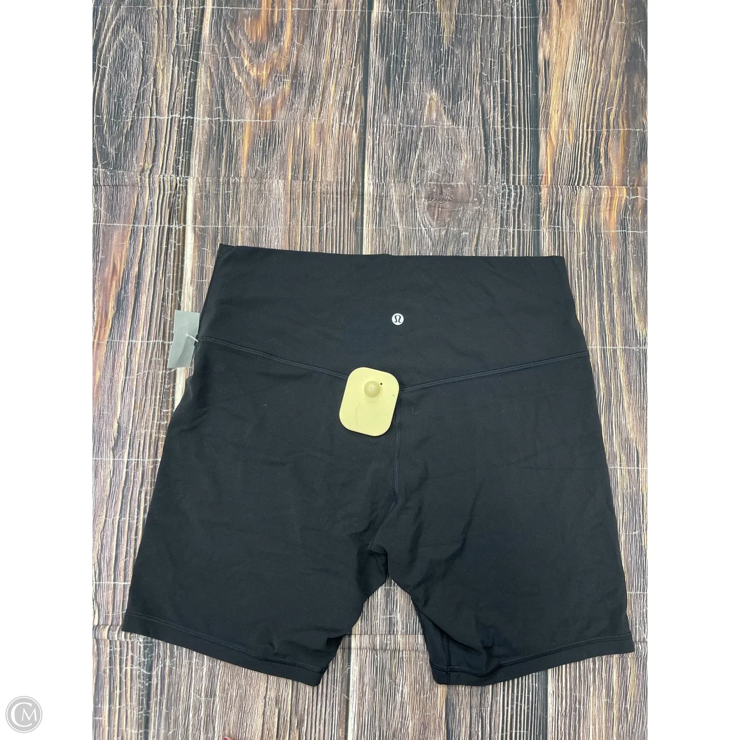 Athletic Shorts By Lululemon In Black, Size: 12