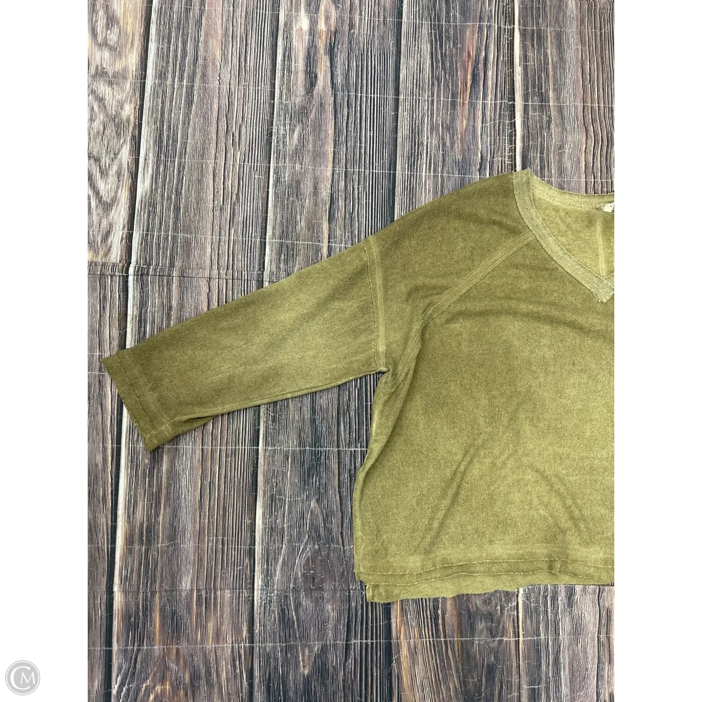 Sweater By Pol In Green, Size: L