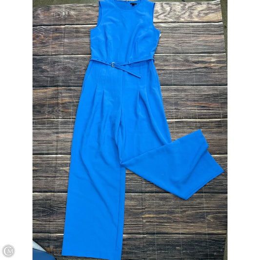 Jumpsuit By Ann Taylor In Blue, Size: S