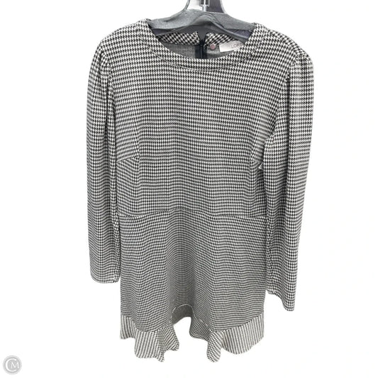Dress Casual Short By Loft In Black & White, Size: 10