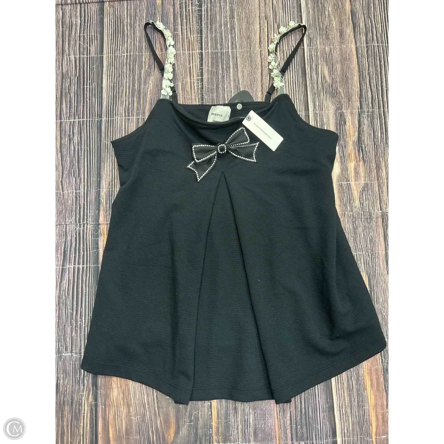 Tank Top By Maeve In Black, Size: M