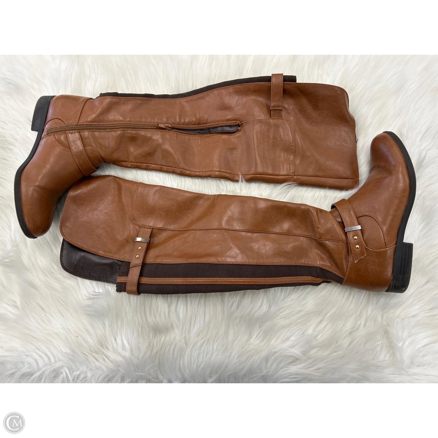 Boots Knee Flats By Bar Iii In Brown, Size: 6