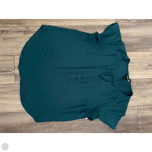 Top Short Sleeve By Torrid In Blue, Size: Xl