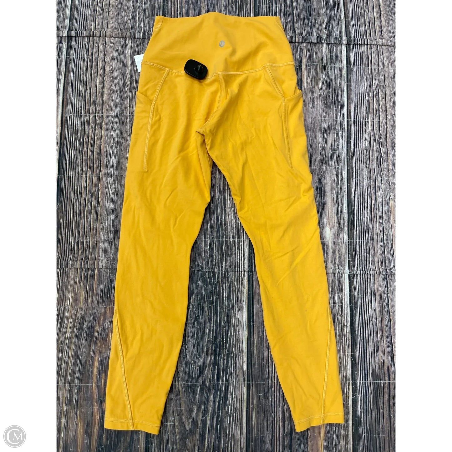 Athletic Leggings By Lululemon In Orange, Size: 6