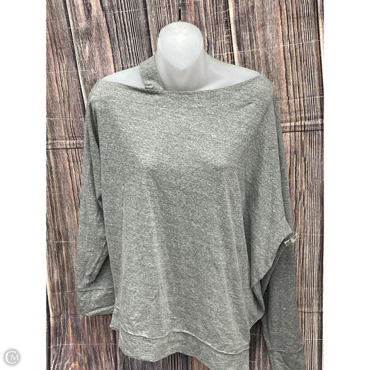 Top Long Sleeve By We The Free In Grey, Size: L