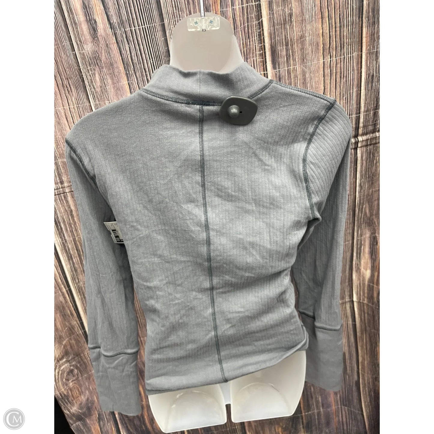 Top Long Sleeve By Free People In Grey, Size: L