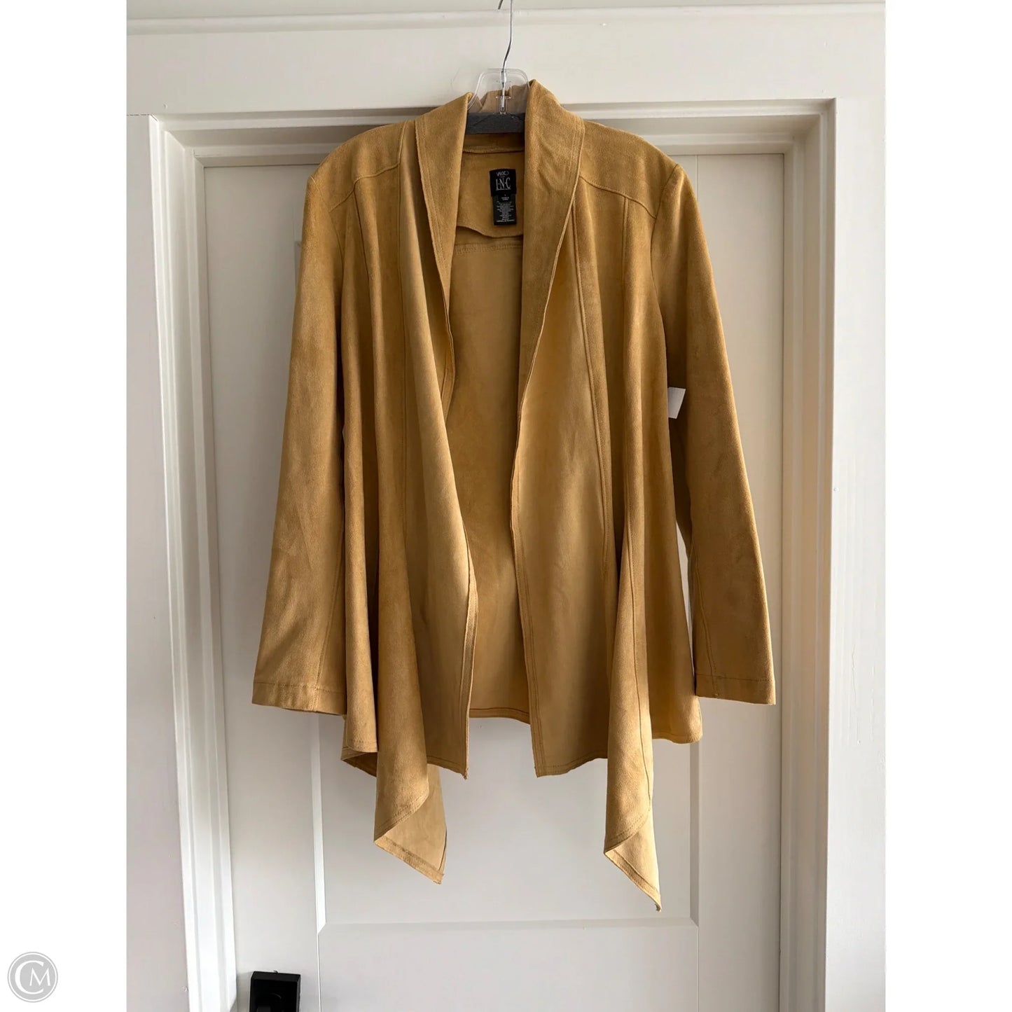 Cardigan By Inc In Tan, Size: L