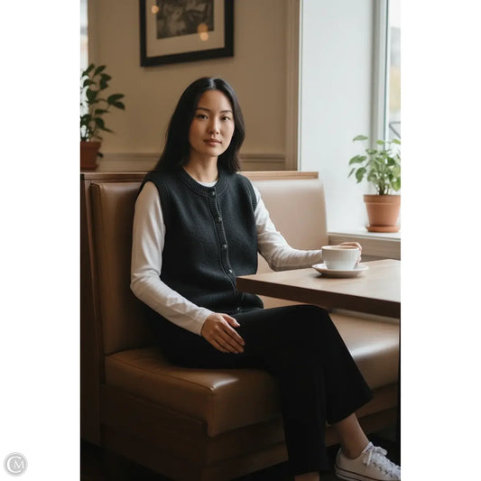 Sweater By J. Crew In Black, Size: L